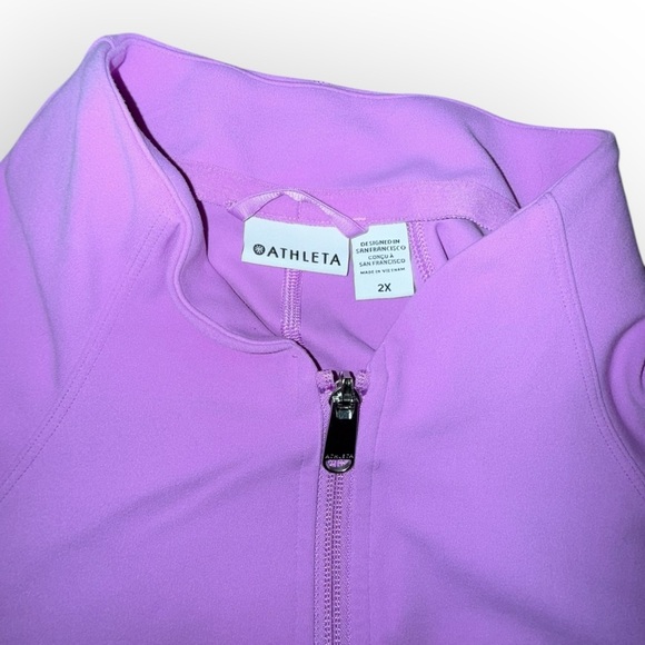 ATHLETA Salutation Jacket - Womens Plus 2X Lilac Purple - Picture 8 of 11